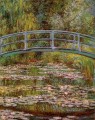 Der Seerosenteich alias japanische Brücke Claude Monet impressionistische Blumen